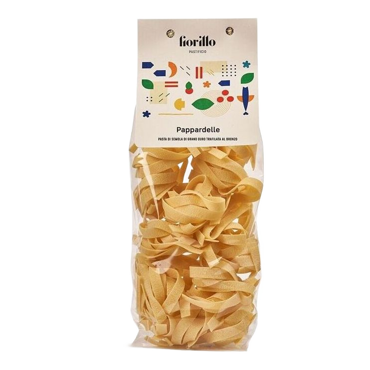 Pappardelle durumtészta, Pastificio Fiorillo, 500 g-Pastificio Fiorillo-Sol Deli