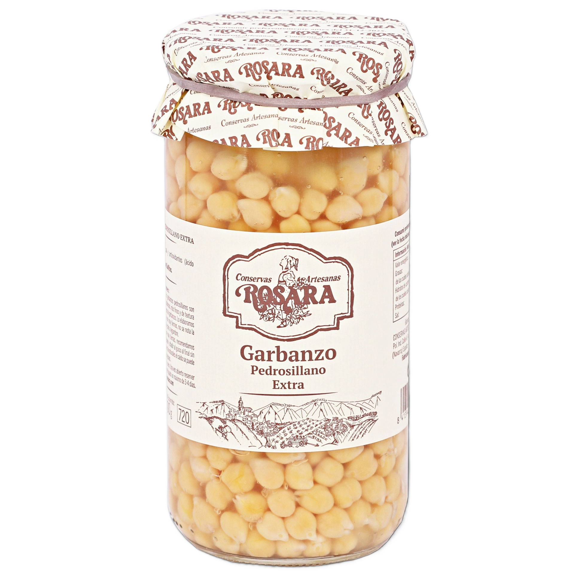 Pedrosillanos csicseriborsó, 720 ml-Conservas Artesanas Rosara-Sol Deli