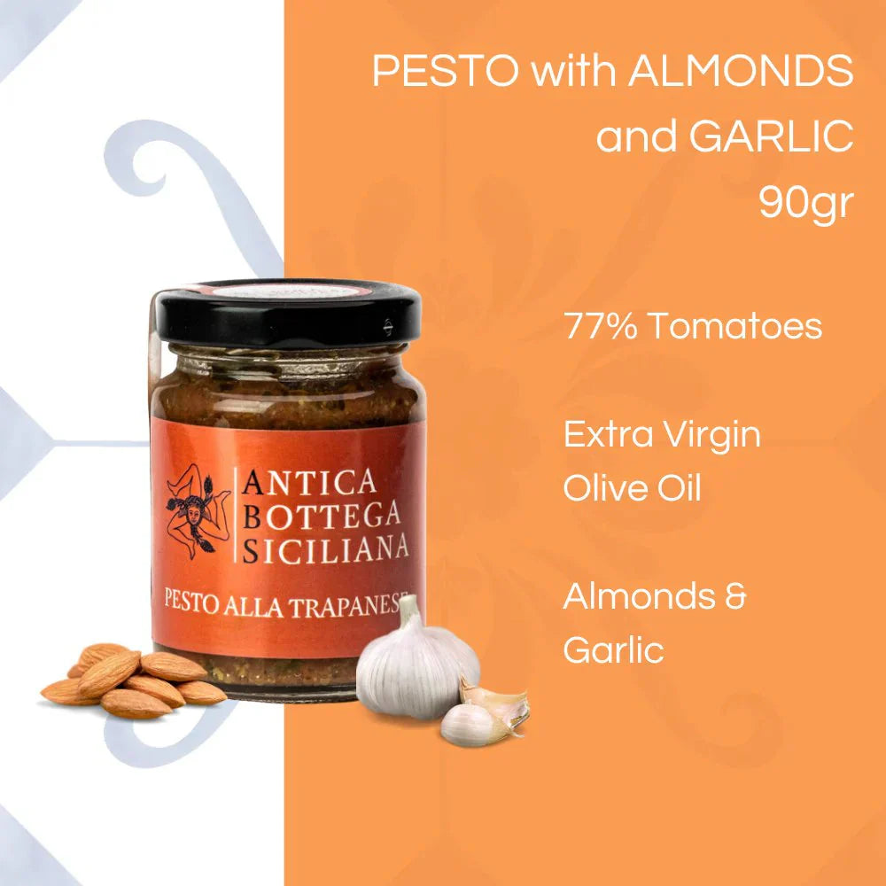 Pesto Alla Trapanese, 180 g-Antica Bottega Siciliana-Sol Deli