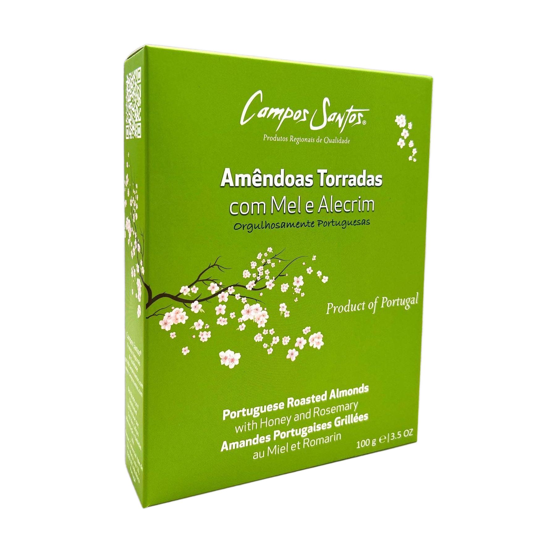 Pirított mandula, mézes-rozmaringos, 100 g-Campos Santos-Sol Deli