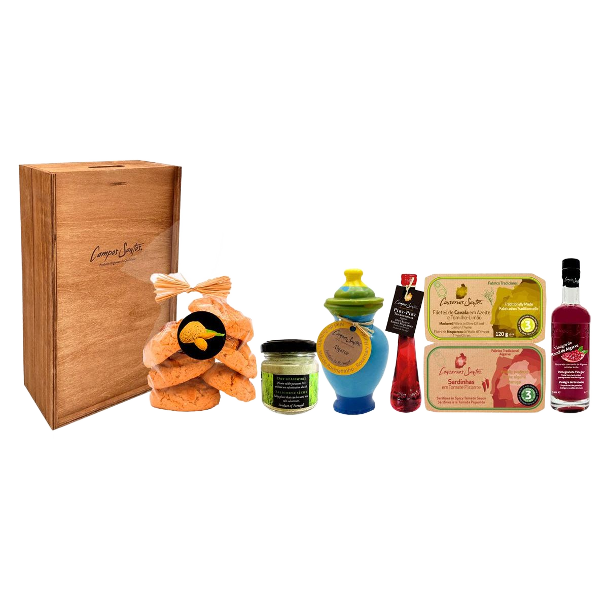 Portugál ajándékcsomag" Castelo de Paderne", Campos Santos-Campos Santos-Sol Deli