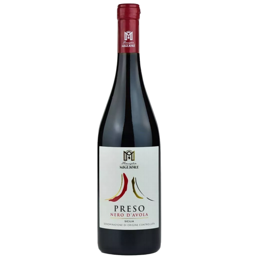 Preso Nero d'Avola D.O.C 2021, Famiglia Migliore-Famiglia Migliore-Sol Deli