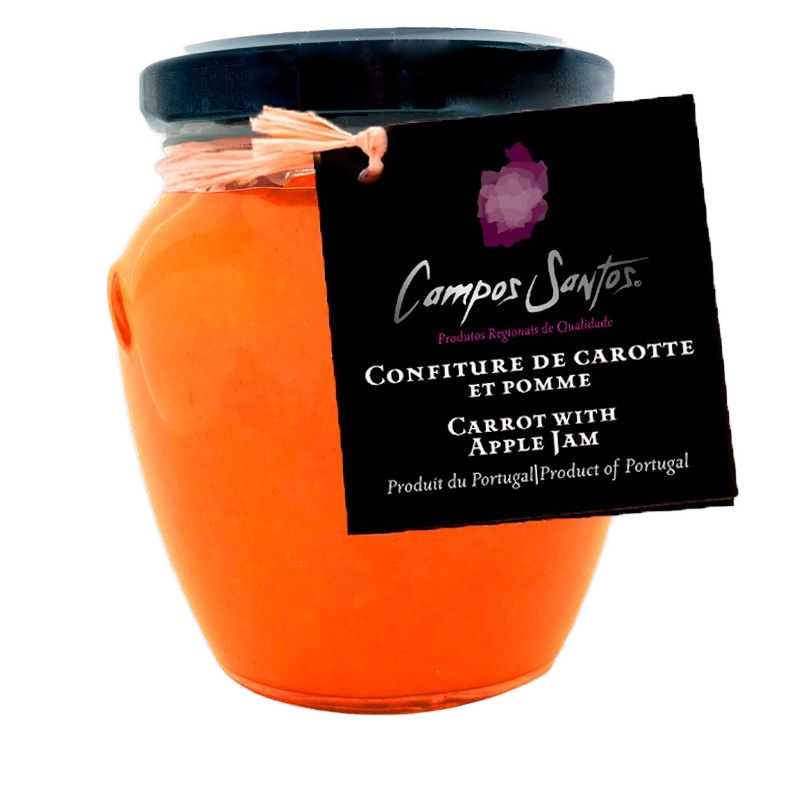 Sárgarépa-alma lekvár, Campos Santos, 340 g-Campos Santos-Sol Deli