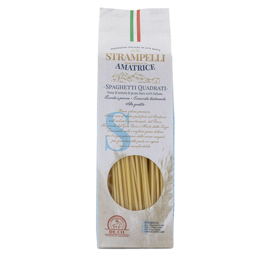 Spaghetti Quadrati di Amatrice, 500 g-Strampelli-Sol Deli