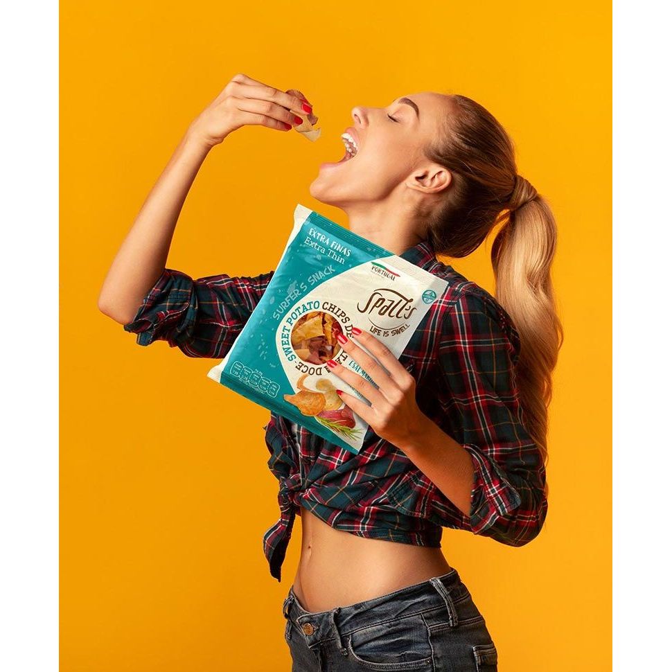 Spall's édesburgonya chips, 100 g-Spall's-Sol Deli