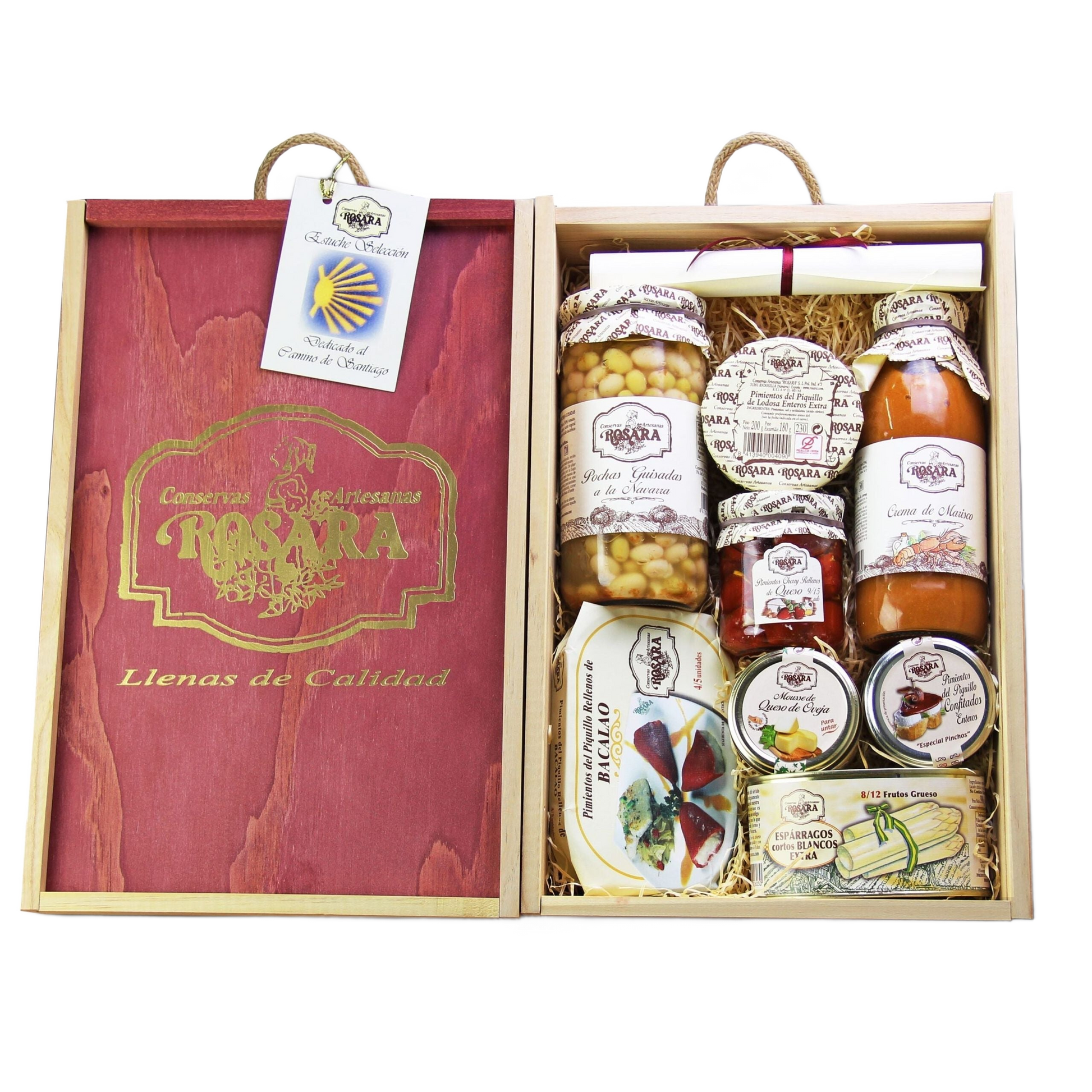 Spanyol ajándékcsomag "Camino de Santiago"-Conservas Artesanas Rosara-Sol Deli