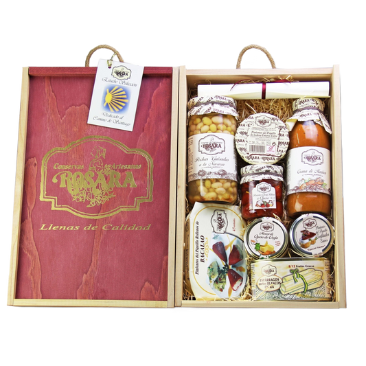 Spanyol ajándékcsomag "Camino de Santiago"-Conservas Artesanas Rosara-Sol Deli