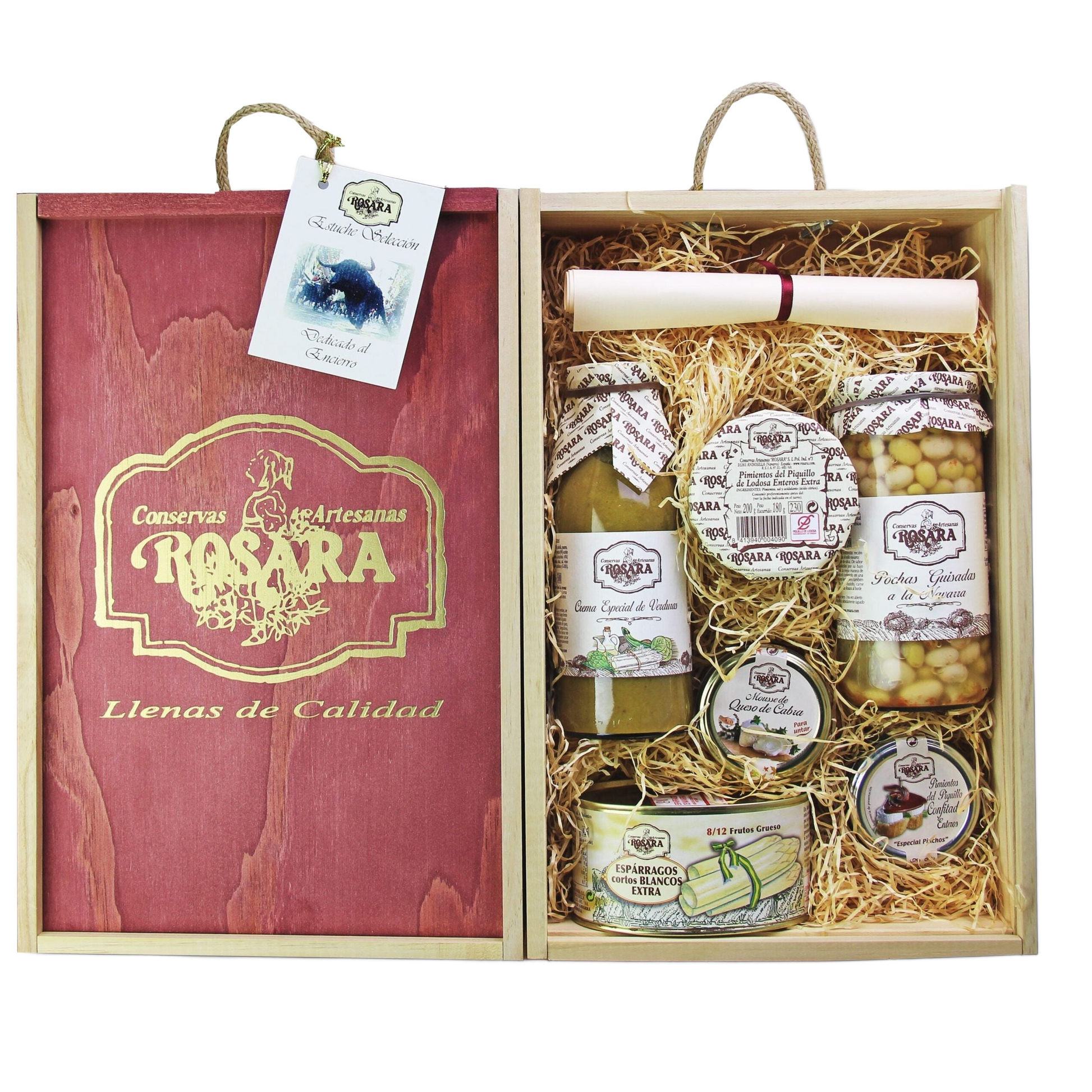 Spanyol ajándékcsomag "El Encierro"-Conservas Artesanas Rosara-Sol Deli