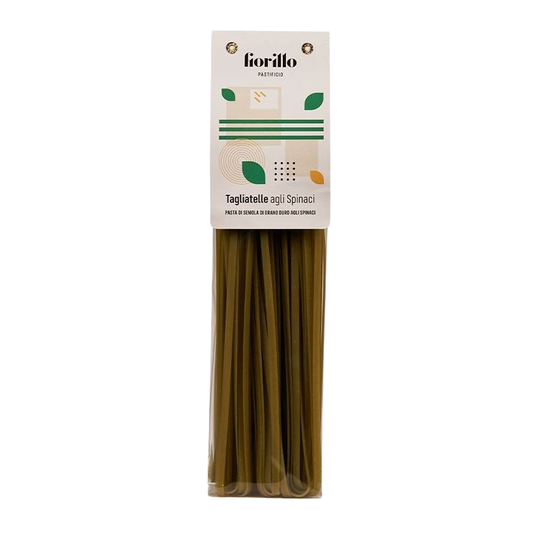 Spenótos tagliatelle durumtészta, 500 g-Pastificio Fiorillo-Sol Deli
