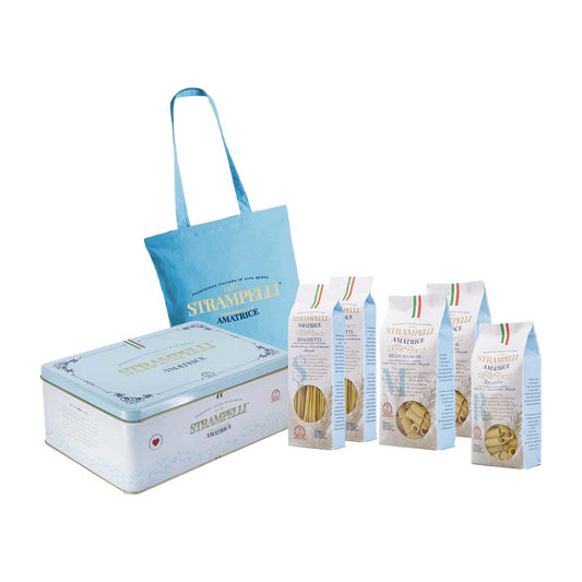 Strampelli tészta ajándékcsomag vászontáskával-Strampelli-Sol Deli