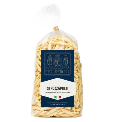 Strozzapreti prémium durumtészta, Terre Dei Trulli, 500 g-Terre Dei Trulli-Sol Deli