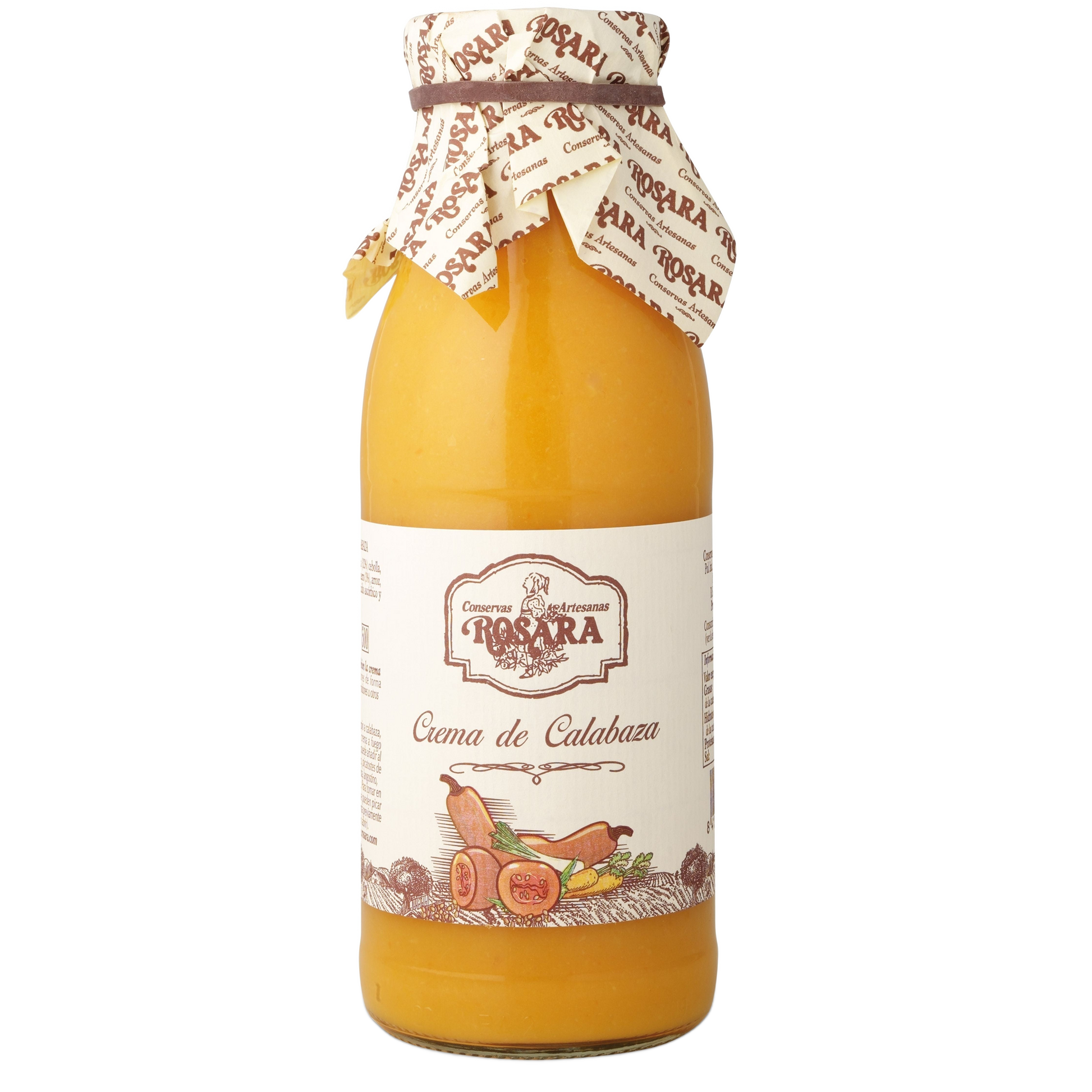 Sütőtökkrémleves, Rosara, 500 ml-Conservas Artesanas Rosara-Sol Deli