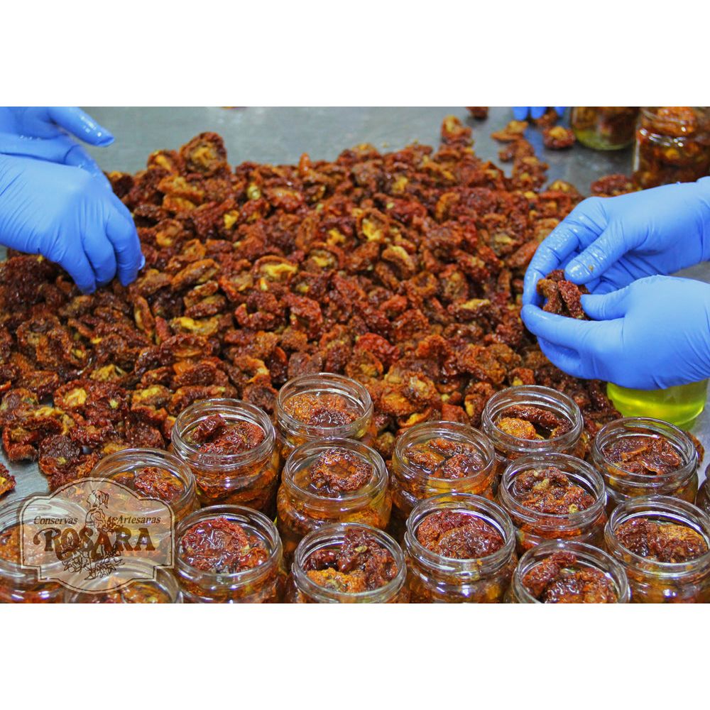 Szárított bio paradicsom organikus extra szűz olívailajban, Rosara, 180 g-Conservas Artesanas Rosara-Sol Deli
