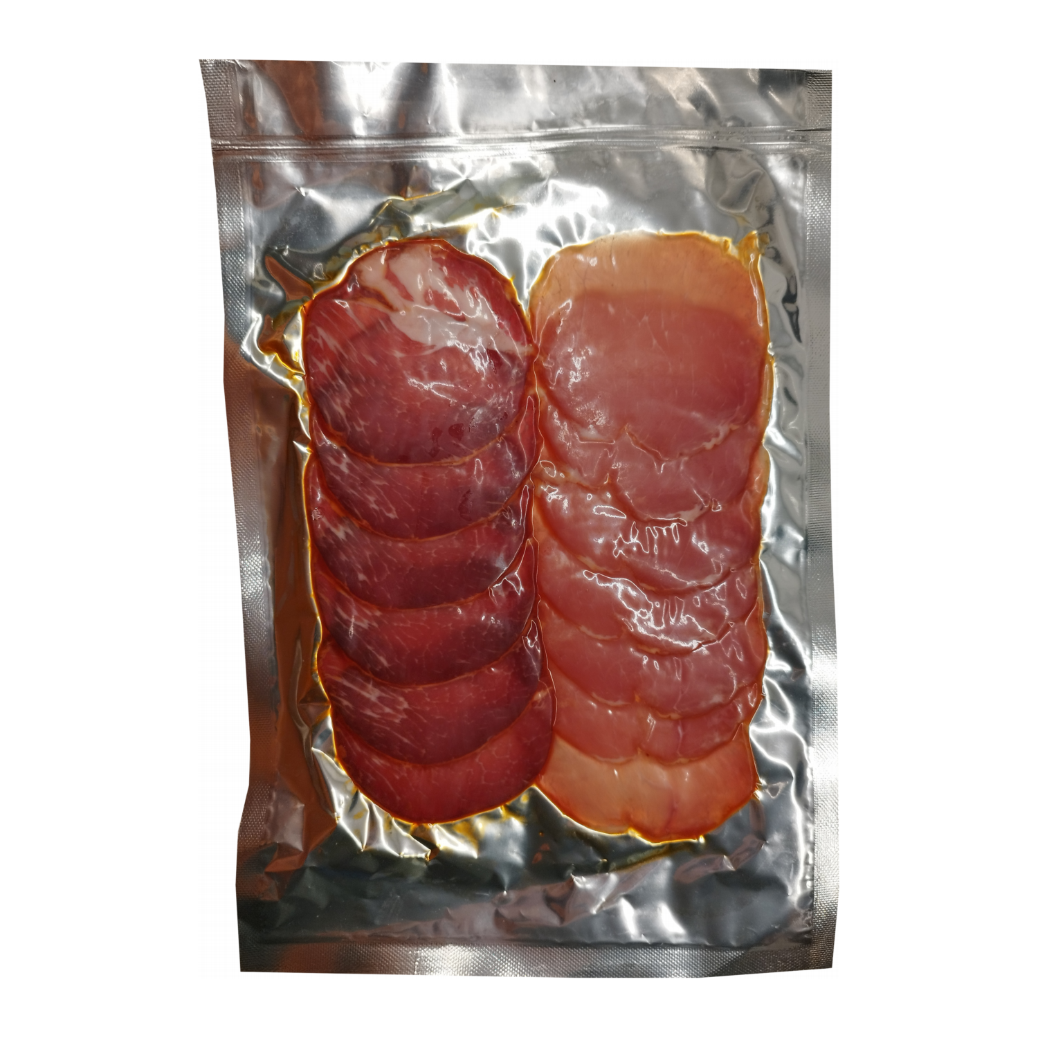 Szeletelt füstölt tarja fekete sertésből és füstölt karaj, Fumeiro da Vila, 100 g-Fumeiro da Vila-Sol Deli