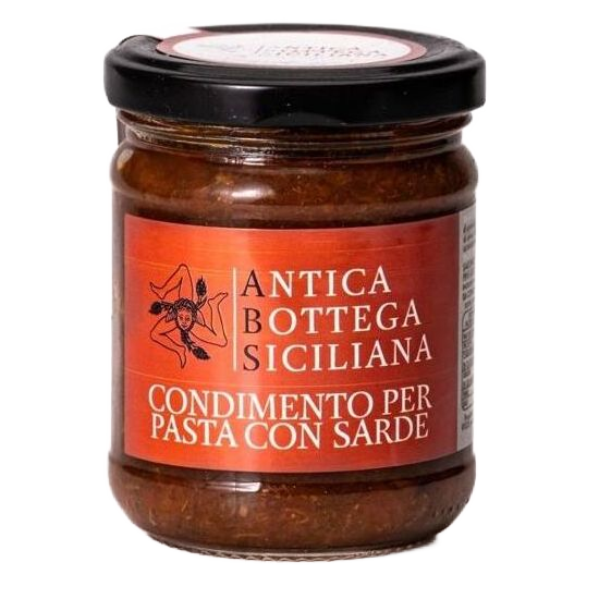 Szicíliai tésztaszósz szardíniával, 180 g-Antica Bottega Siciliana-Sol Deli