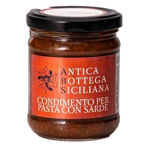 Szicíliai tésztaszósz szardíniával, 180 g-Antica Bottega Siciliana-Sol Deli