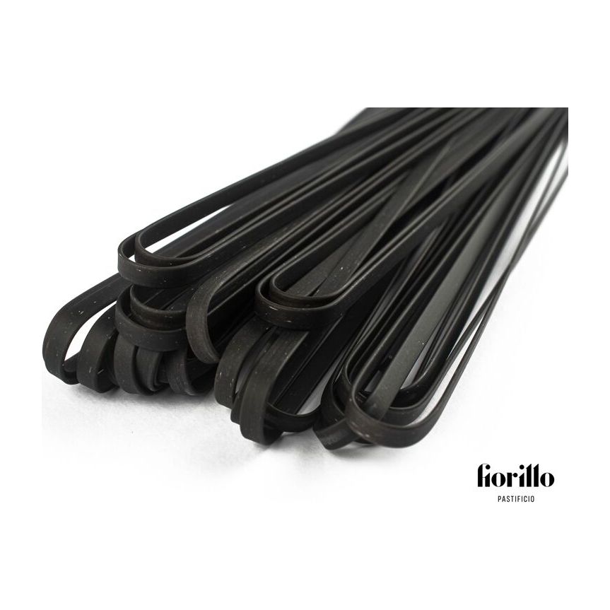 Tagliatelle durumtészta tintahal tintával, Pastificio Fiorillo, 500 g-Pastificio Fiorillo-Sol Deli