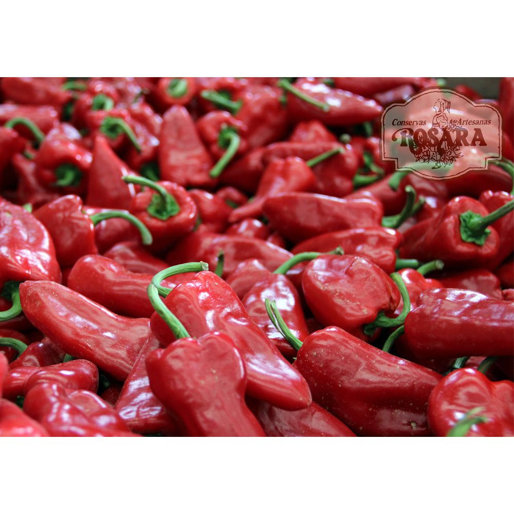 Tőkehalkrémmel töltött piquillo paprika, Rosara, 270 ml-Conservas Artesanas Rosara-Sol Deli