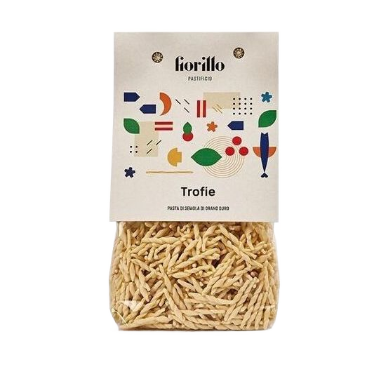 Trofie durumtészta, 500 g-Pastificio Fiorillo-Sol Deli