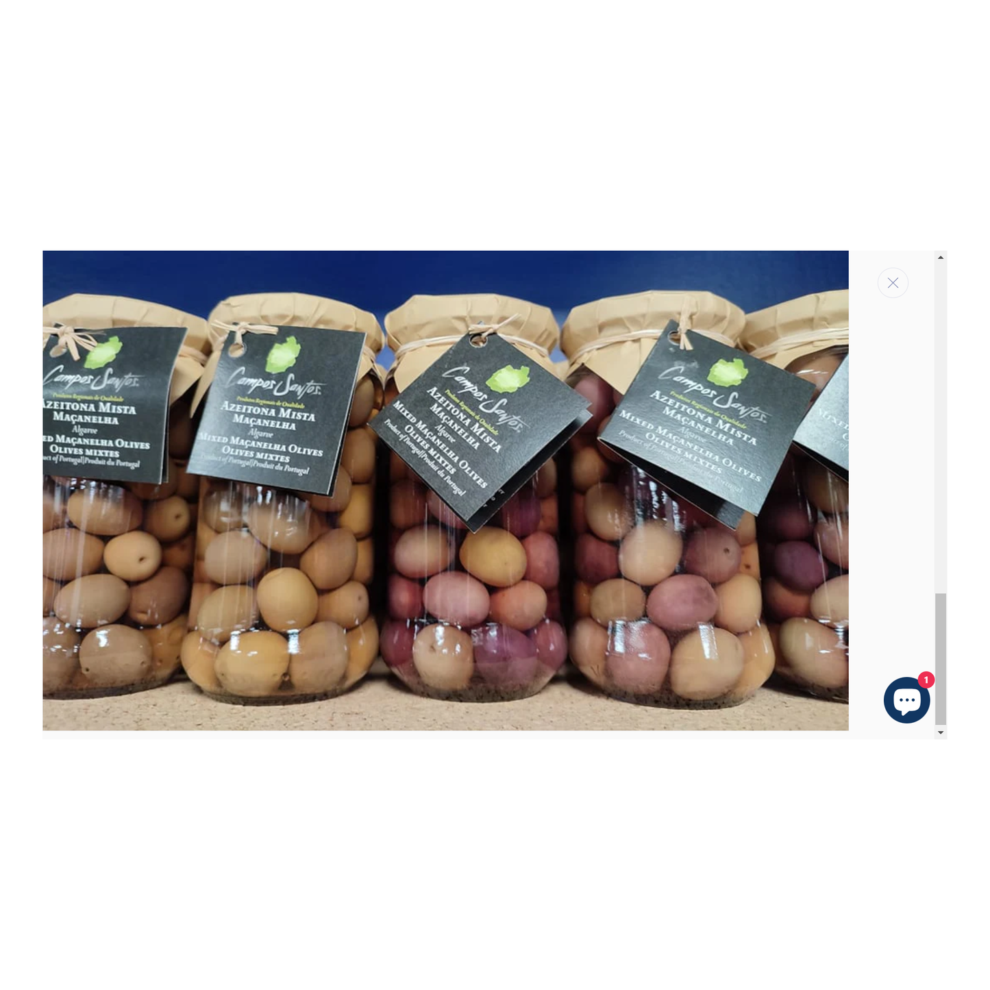 Vegyes maçanelha olajbogyók, Campos Santos, 360 g-Campos Santos-Sol Deli