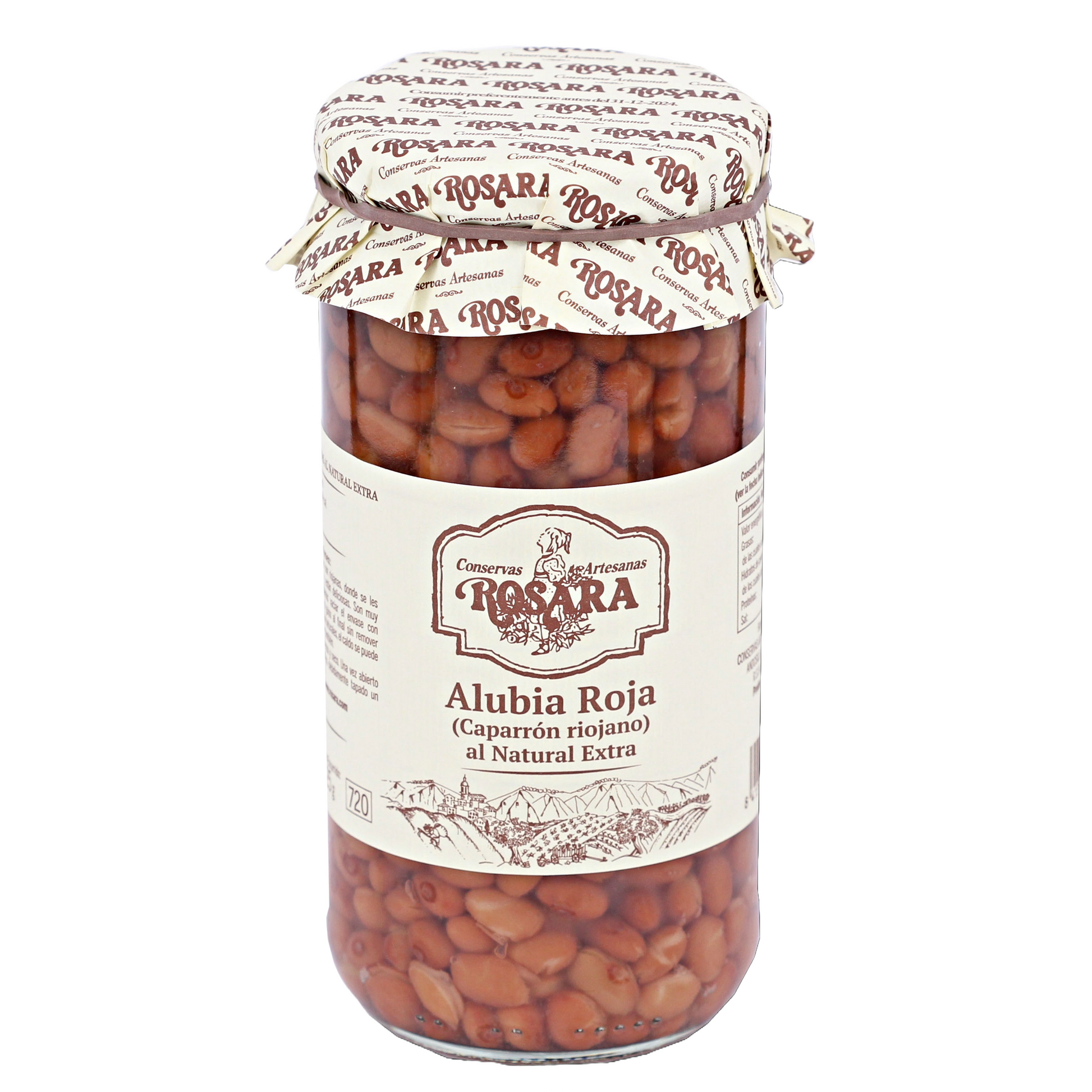 Vörösbab (Caparrón), Rosara, 720 ml-Conservas Artesanas Rosara-Sol Deli