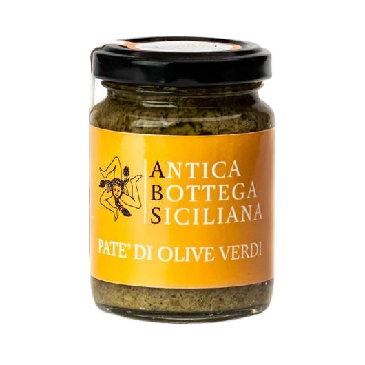 Zöld olajbogyókrém, 180 g-Antica Bottega Siciliana-Sol Deli