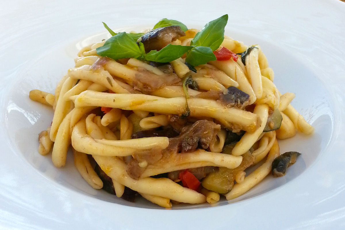 Fileja alla Tropeana tészta recept