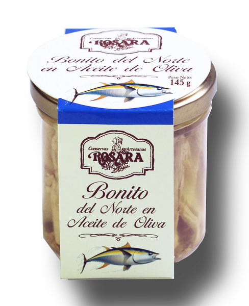 Bonito del Norte tonhalfilé olívaolajban, Rosara