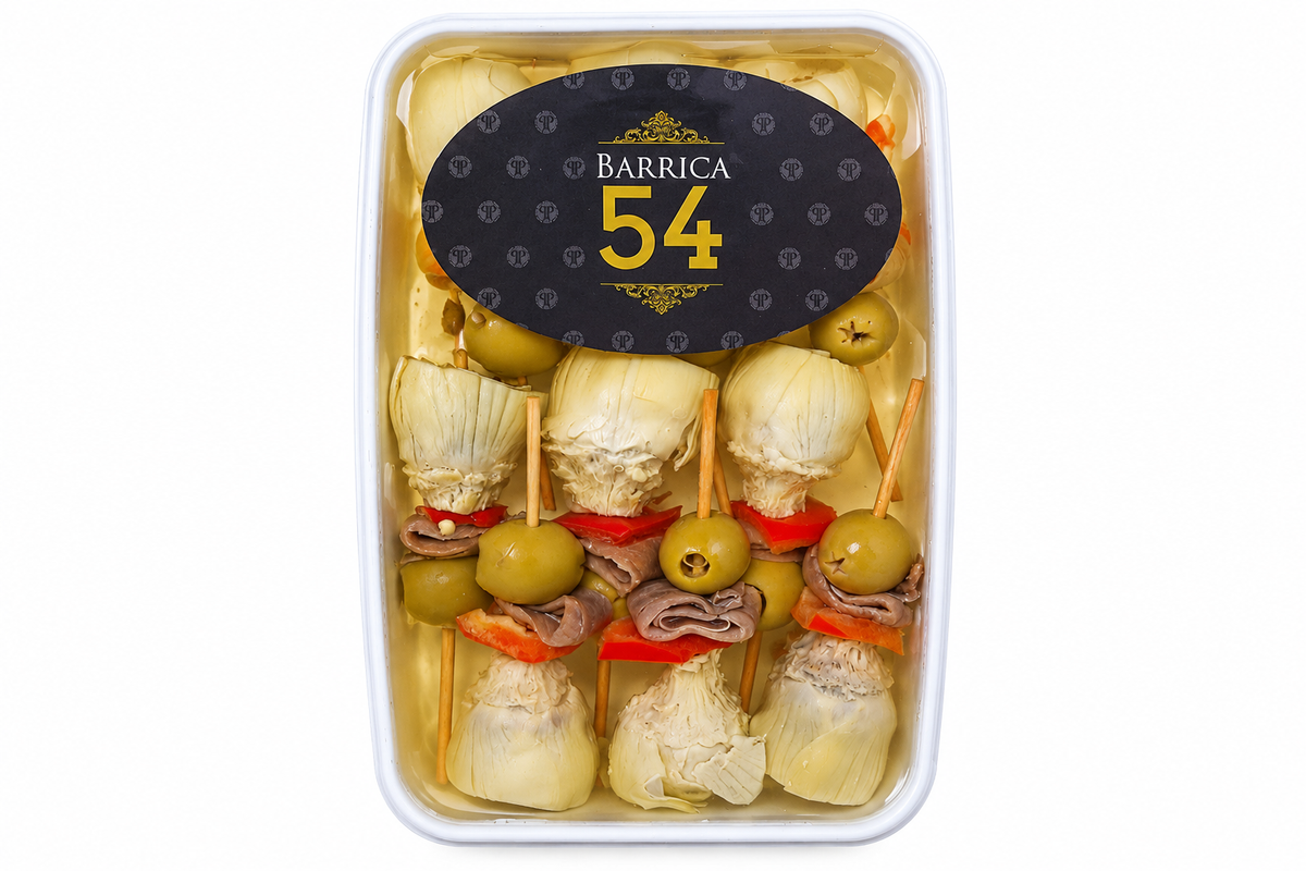 Articsókás-szardellás pintxo olívaolajban, 600 g