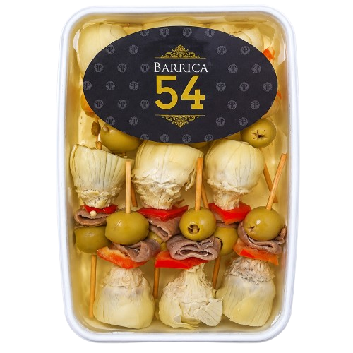 Articsókás-szardellás pintxo olívaolajban, 600 g