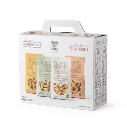 Tarallini Multipack, Terre Dei Trulli, 4x 250 g