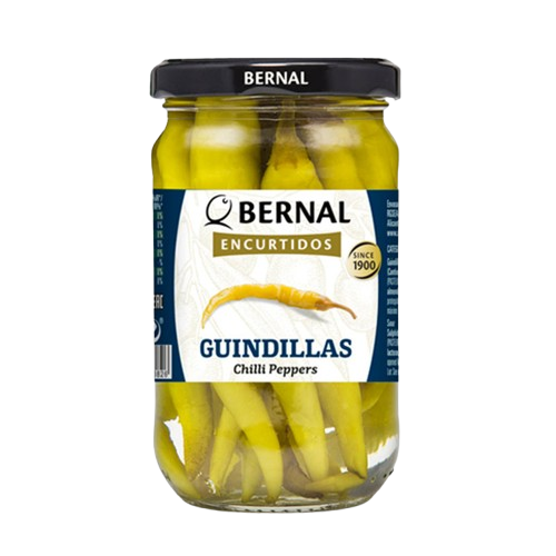 Guindilla csípős paprikák ecetes pácban, 110 g
