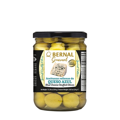 Kéksajttal töltött olajbogyók, 250 g