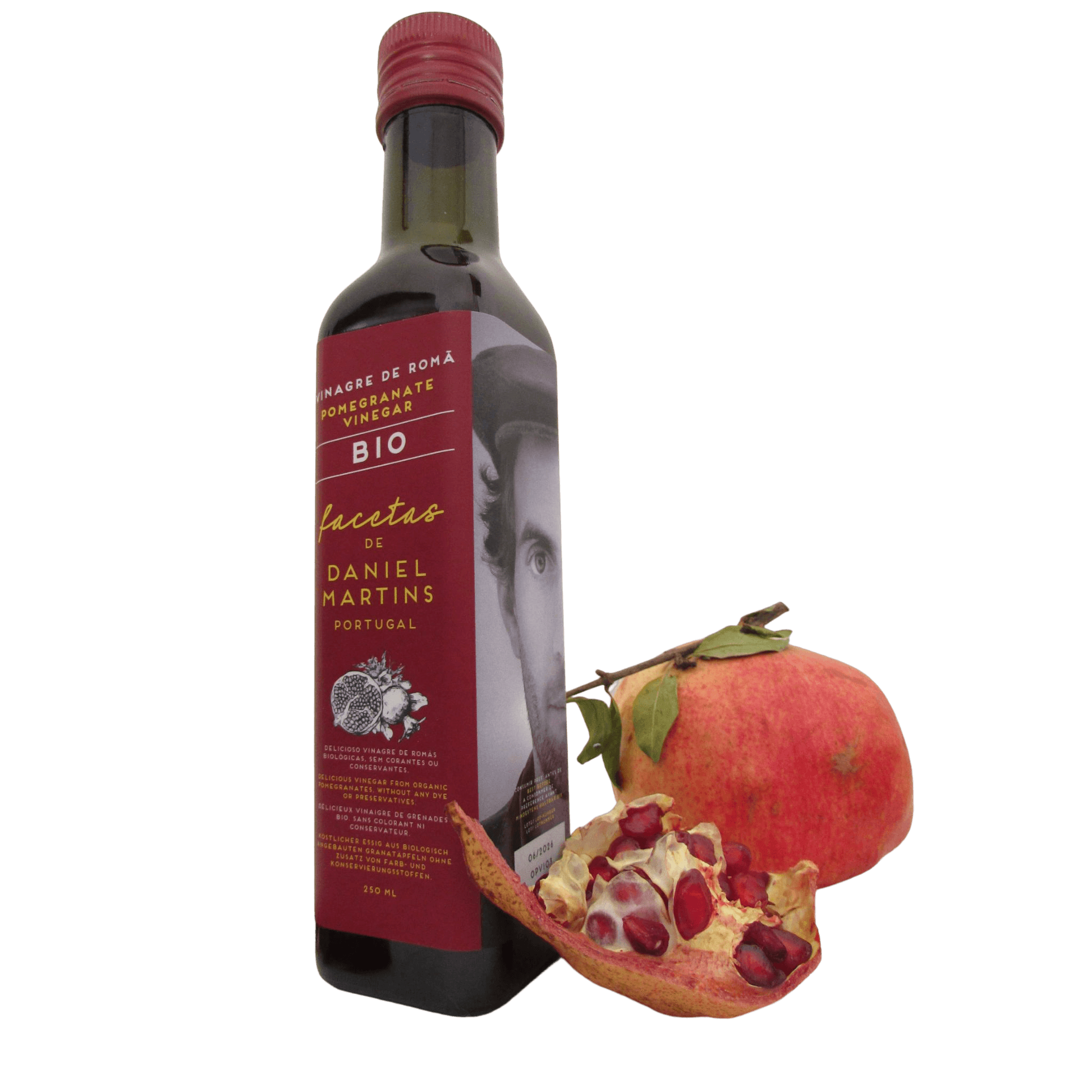Bio gránátalmaecet, Facetas, 250 ml-Daniel Martins-Sol Deli
