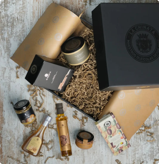 Truffle gourmet gift basket