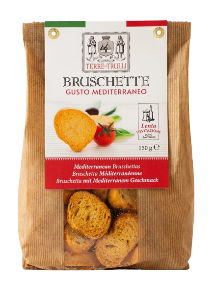 Bruschetta mediterrán ízesítéssel, 150 g