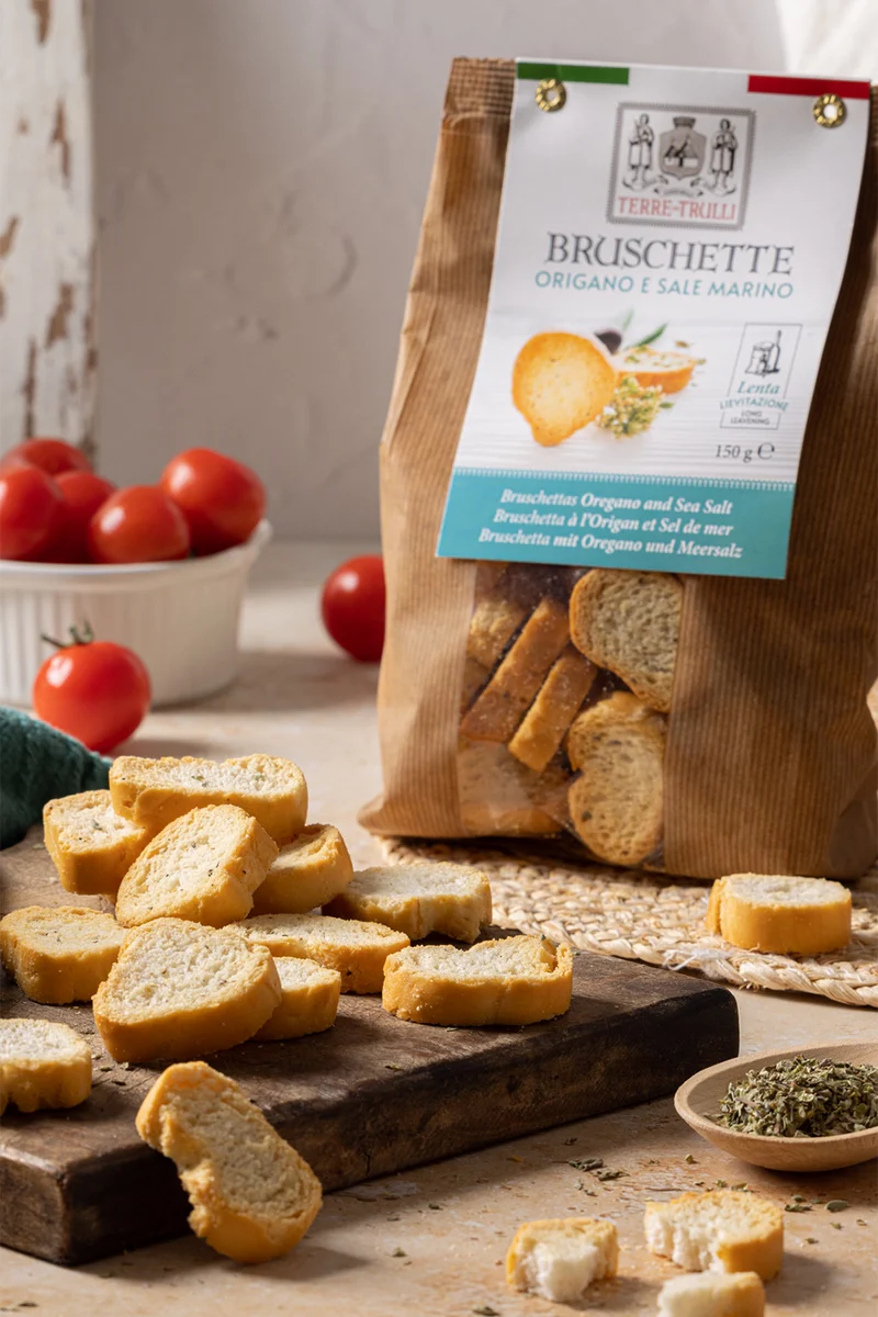 Bruschetta oregánóval és tengeri sóval, 150 g
