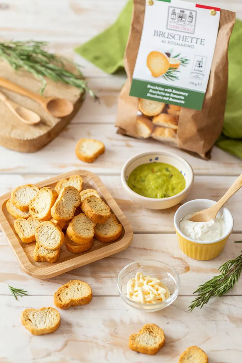 Bruschetta rozmaringgal, 150 g