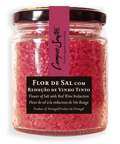 Flor de Sal with Red Wine Reduction, Campos Santos, 150 g