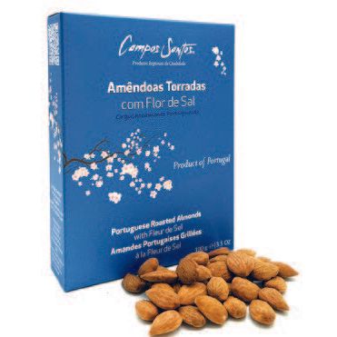 Pirított mandula flor de sal sóvirággal, Campos Santos, 100 g