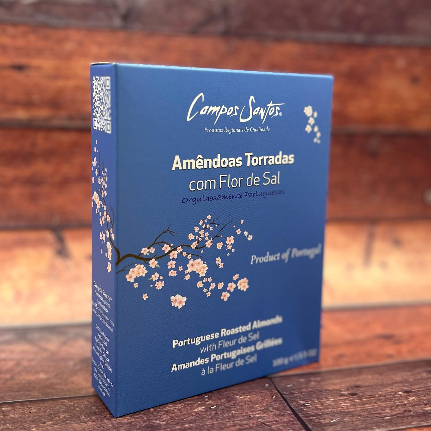 Pirított mandula flor de sal sóvirággal, Campos Santos, 100 g