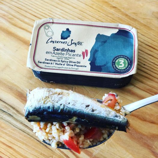 Szardínia pikáns olívaolajban, Campos Santos, 120 g