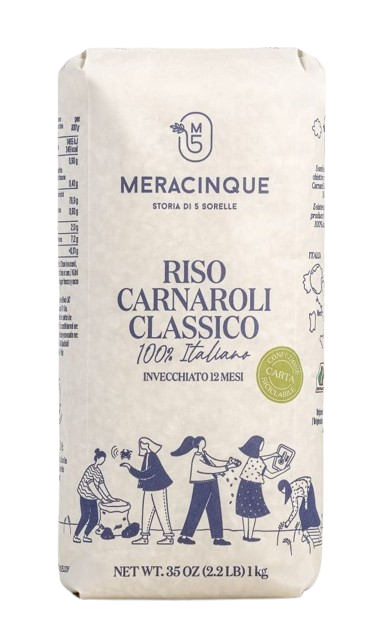 Carnaroli classico organikus rizs, 1000 g-Meracinque-Sol Deli