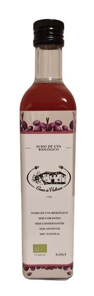 Organic Grape Juice, Casa de Valbom, 500 ml