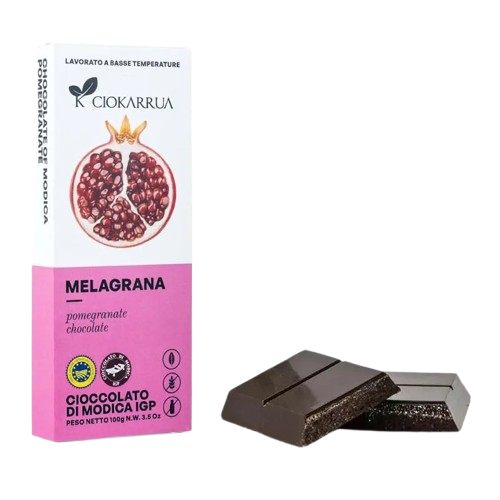 Gránátalmás Cioccolato di Modica IGP csokoládé, 100 g