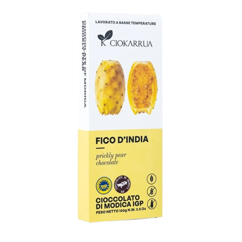 Kaktuszfügés Cioccolato di Modica IGP csokoládé, 100 g