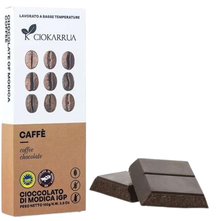 Kávés Cioccolato di Modica IGP csokoládé, 100 g