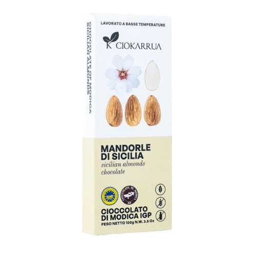 Mandulás Cioccolato di Modica IGP csokoládé, 100 g