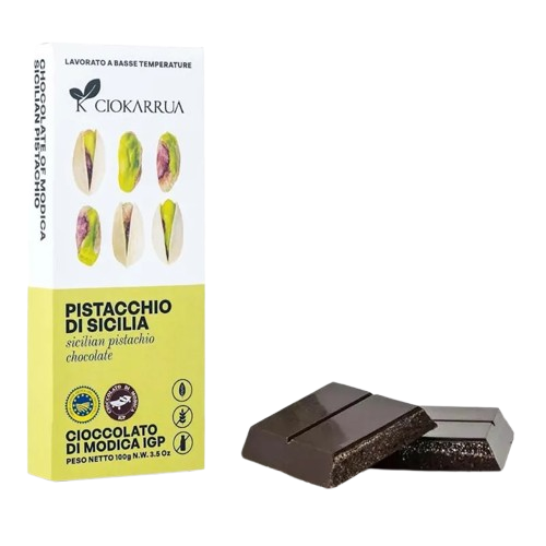 Pisztáciás Cioccolato di Modica IGP csokoládé, 100 g
