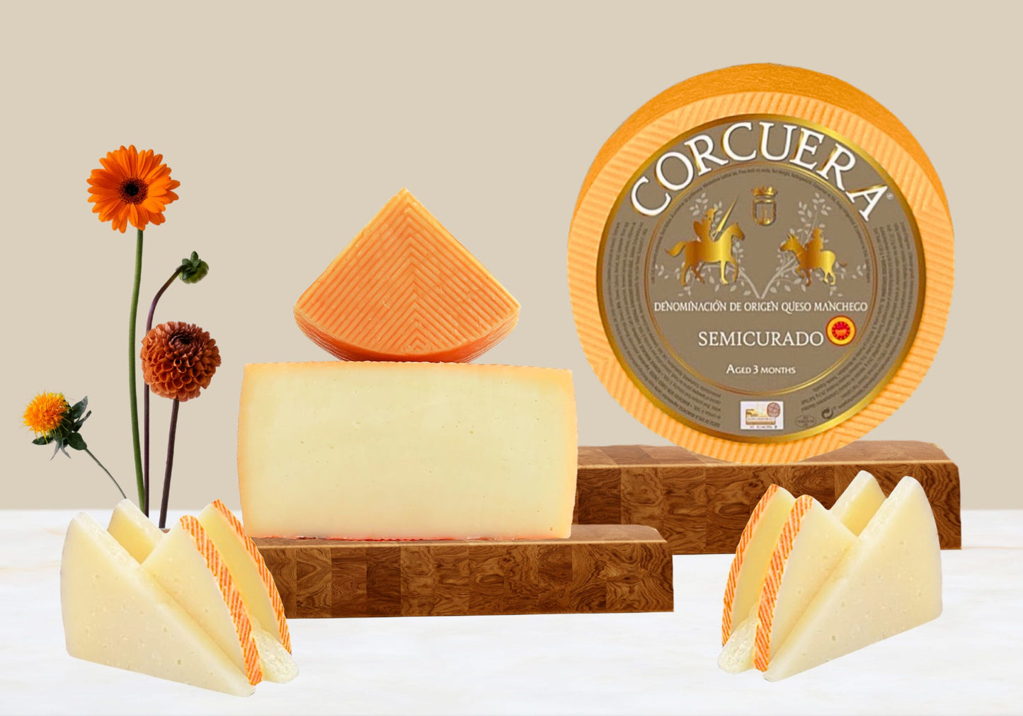 Manchego sajt, 3 hónapig érlelt, 300 g